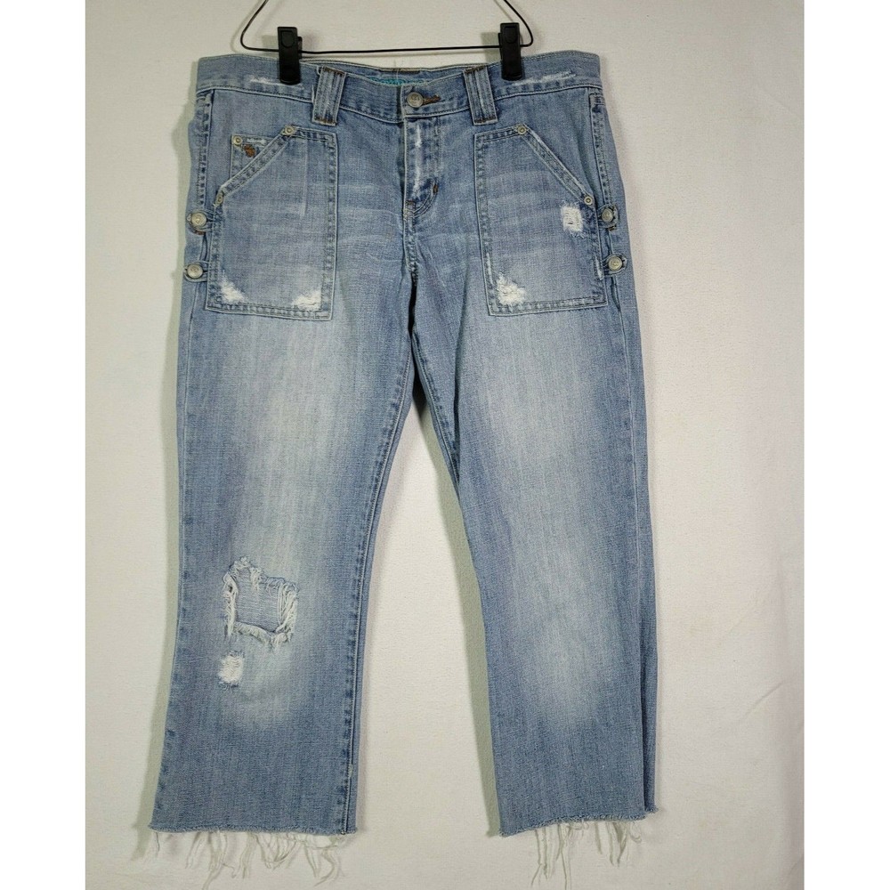 Abercrombie & Fitch Boyfriend Signature Collection High Rise Jeans Wash Rare